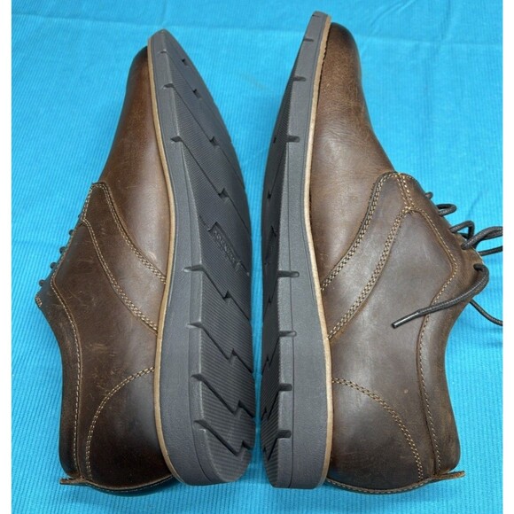 Dockers Nathan Men’s Business Casual Shoes Dark Brown Leather Size 10.5 M main image 6